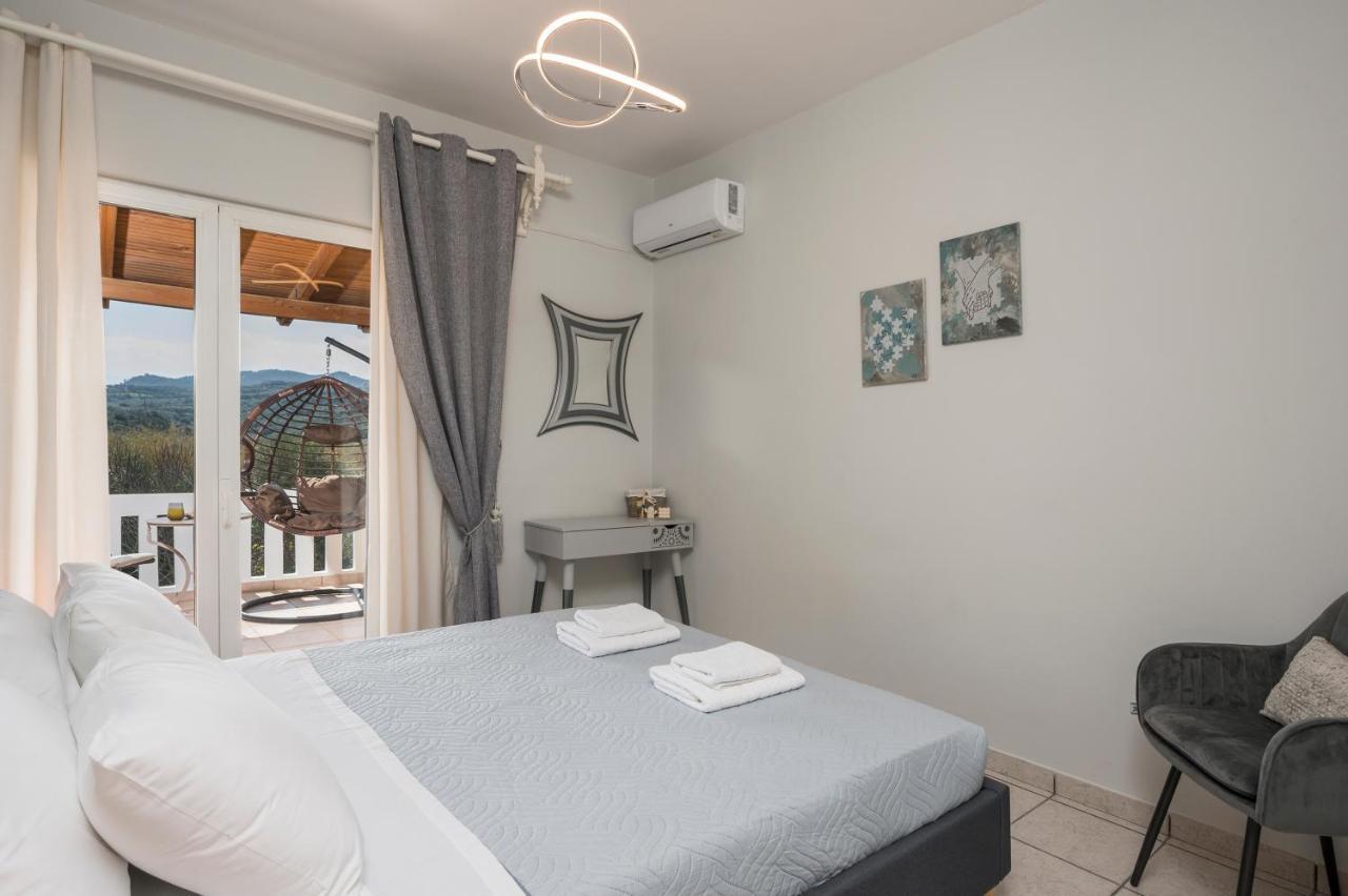 Casa De Philippe With Unique Seaview 2' From Beach Agia  Exterior photo