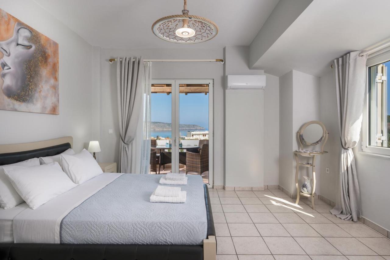Casa De Philippe With Unique Seaview 2' From Beach Agia  Exterior photo
